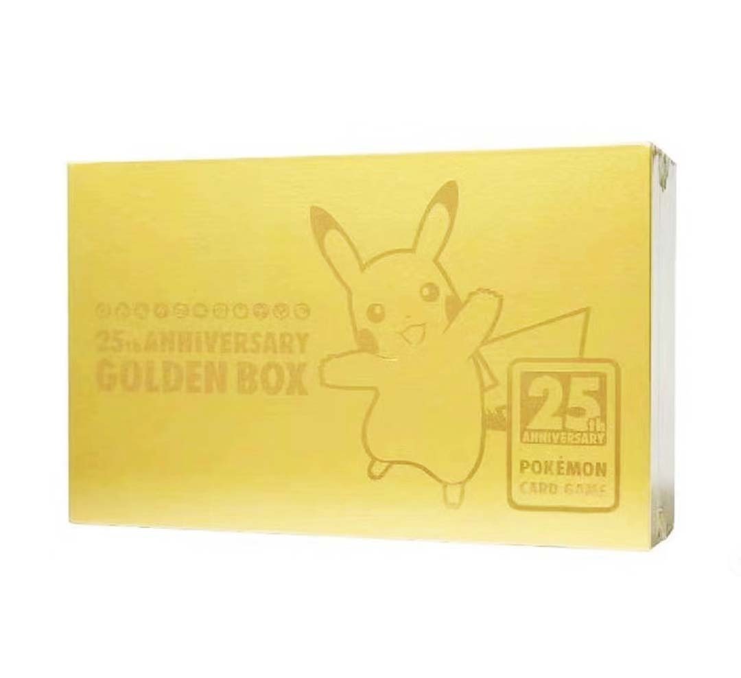 PTCG T-Chinese Pikachu 25th Anniversary Collection Golden Box