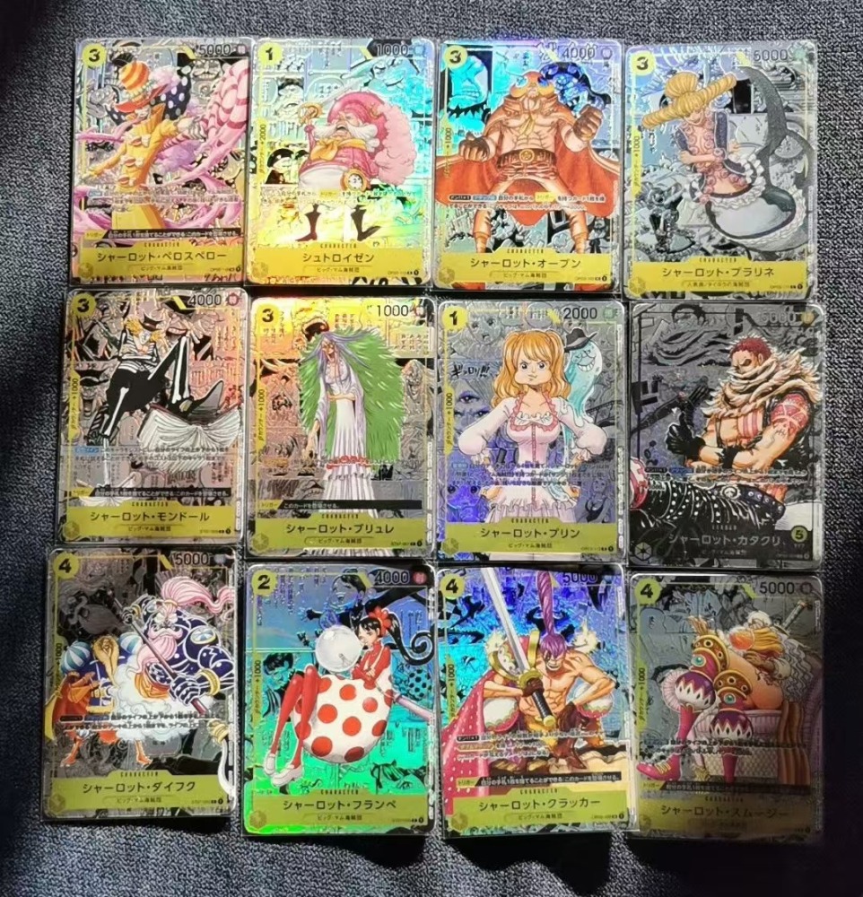 One Piece High-quality DIY Big Mom Pirates Manga Card Japanese