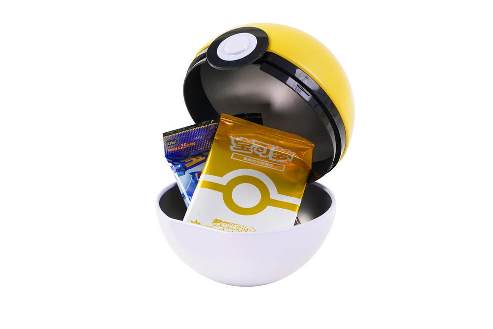 PTCG S-Chinese Level Ball / Poke Ball Gift Box: Pokemon Art Illustration Celebration - Gathering New