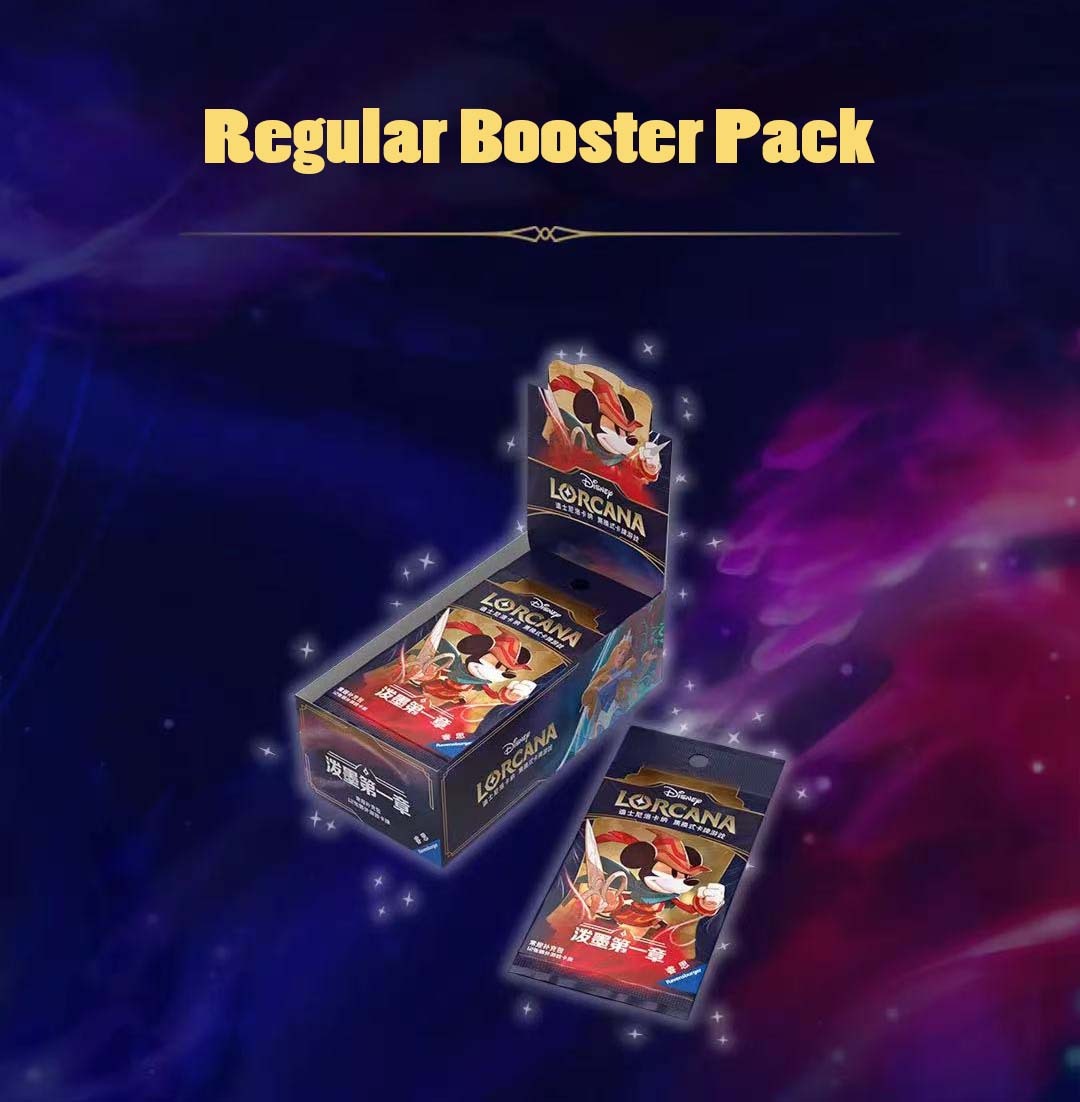 Disney Lorcana TCG S-Chinese Ch.1 Splashing Ink Regular Booster Pack (12 cards)