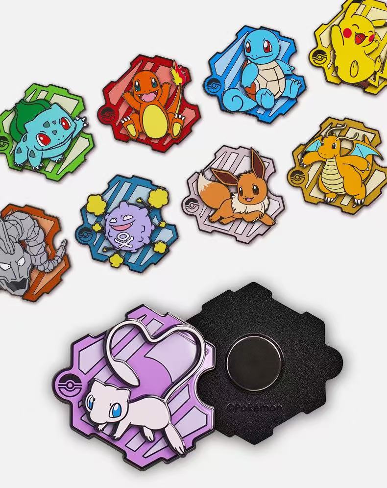 Collected 151 Pokemon 2025 Puzzle Fridge Magnet Set