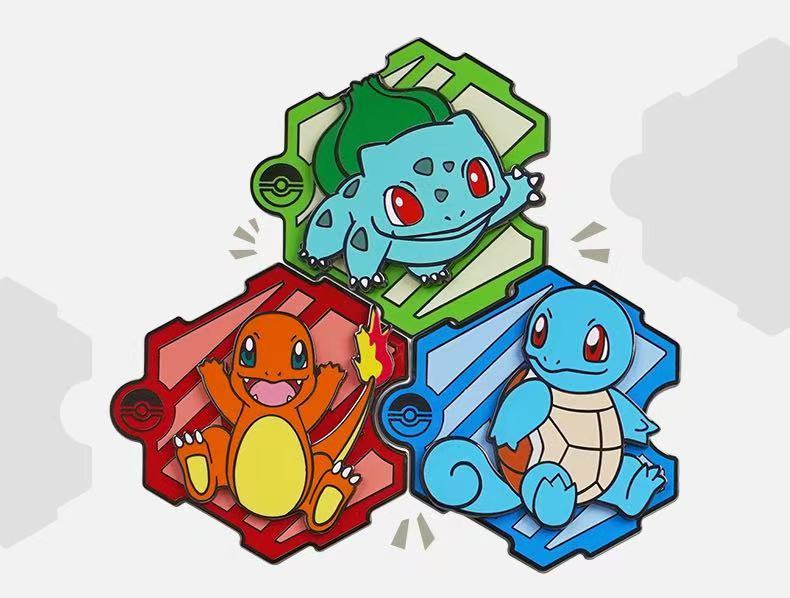 Collected 151 Pokemon 2025 Puzzle Fridge Magnet Set