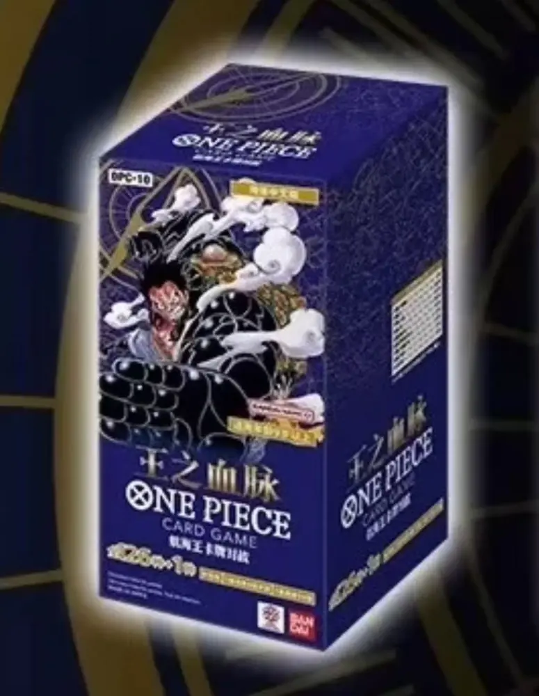 One Piece TCG Simplified Chinese OPC-10 Booster Pack Original Box Bloodline of the King Bandai One Piece TCG Simplified Chinese OPC-10 Booster Pack Original Box Bloodline of the King Bandai