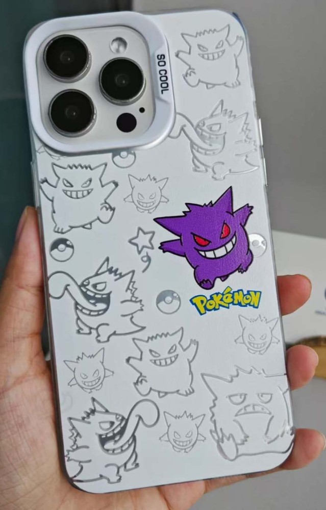 Pokemon Embossed Mobile Phone Case (please note the mobile phone model)