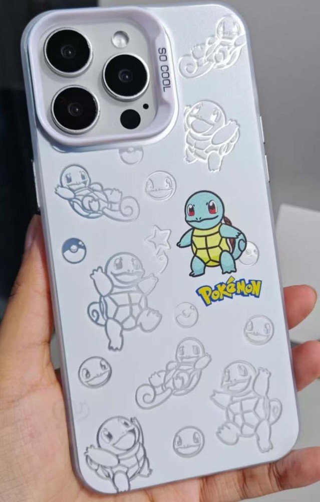 Pokemon Embossed Mobile Phone Case (please note the mobile phone model)