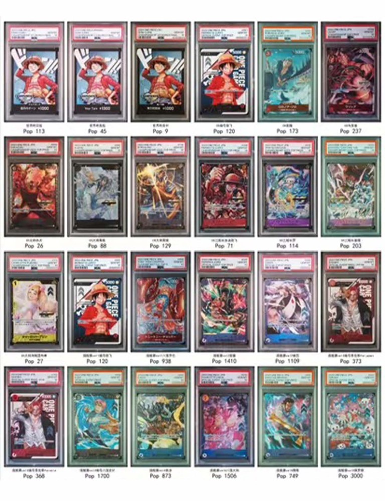 Consultation and Ordering of Chinese Version Full - Score Rated (PSA10/BGS10/CGC10) Trading Card Games for Pokémon and One Piece