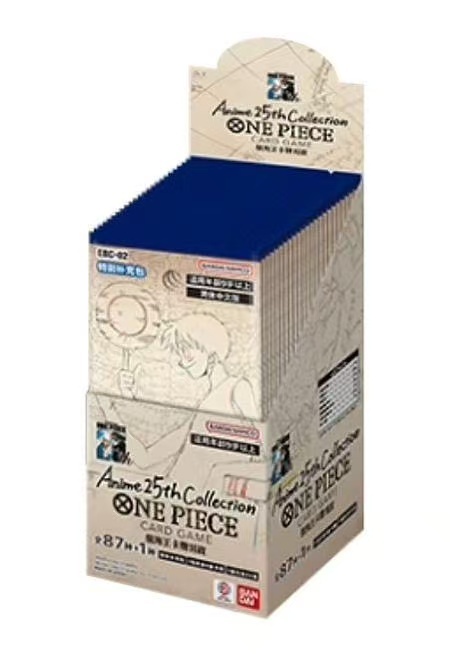 Bandai One Piece TCG Simplified Chinese EBC-02 Special Booster Pack Anime 25th Collection New Sealed Original Box