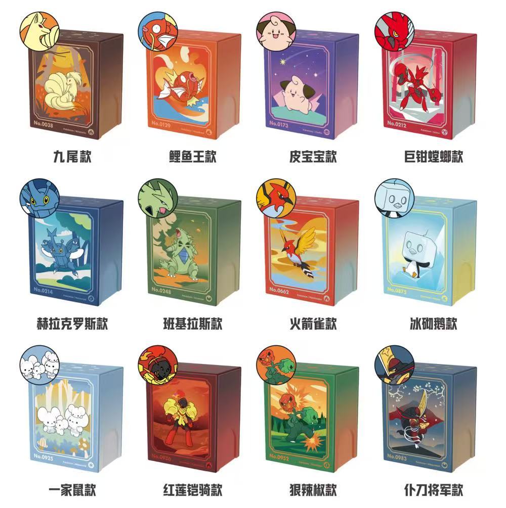 Pokemon TCG S-Chinese Metal Deck Box Set