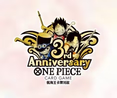 In stock】One Piece Card Game Chinese 3rd Anniversary Exclusive
