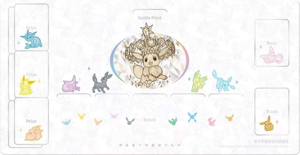 Pokemon TCG S-Chinese 2026 Exclusive Eeveelutions Gift Box