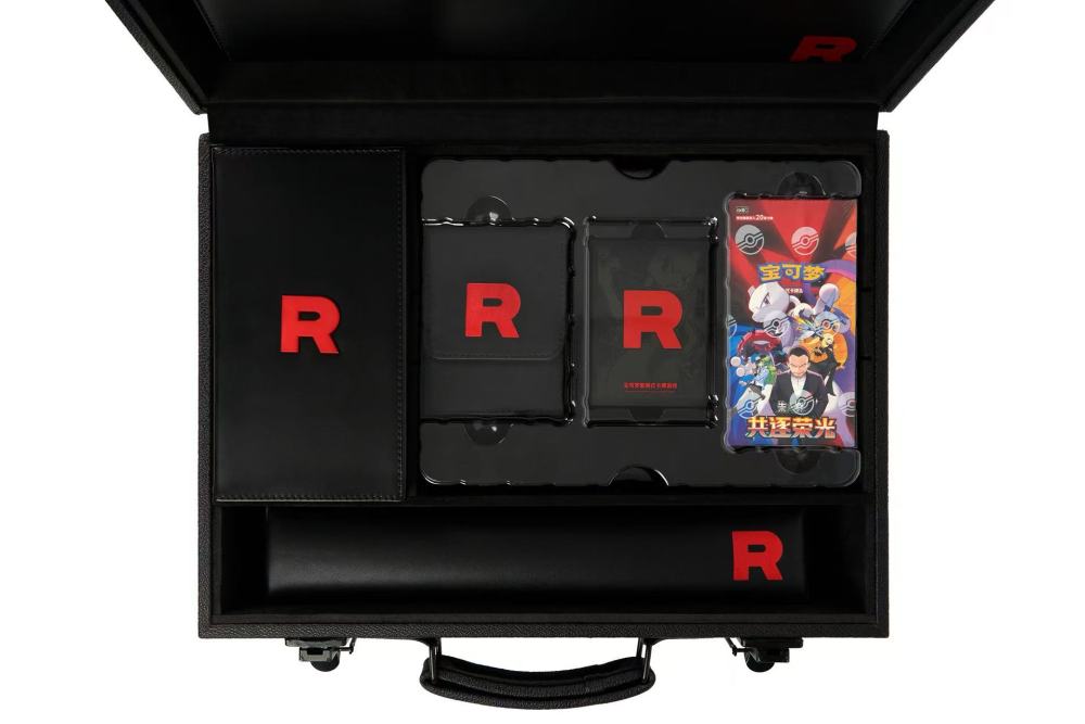 Pokemon TCG Scarlet & Violet Team Rocket’s Ambition Exclusive Gift Suitcase Box