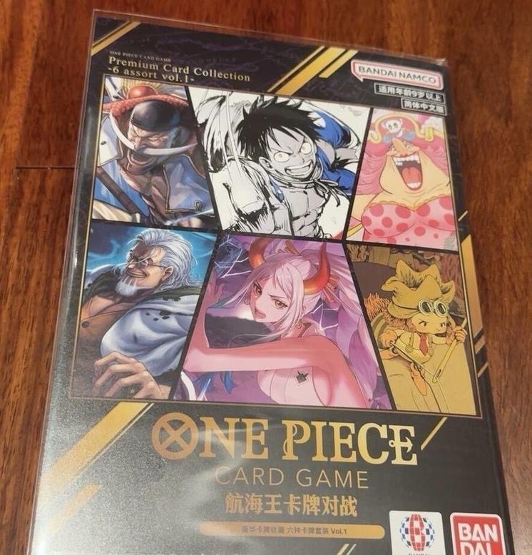 OPCG S-Chinese ONE PIECE CARD GAME Premium Card Collection 6‑Card Set Vol.1