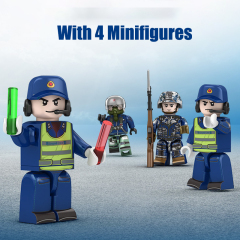 Sembo 202228 MOC Military Building Blocks J-108 Fighter 757PCS Gun Minifigure Weapons Toys Children Gifts Boys Compatible
