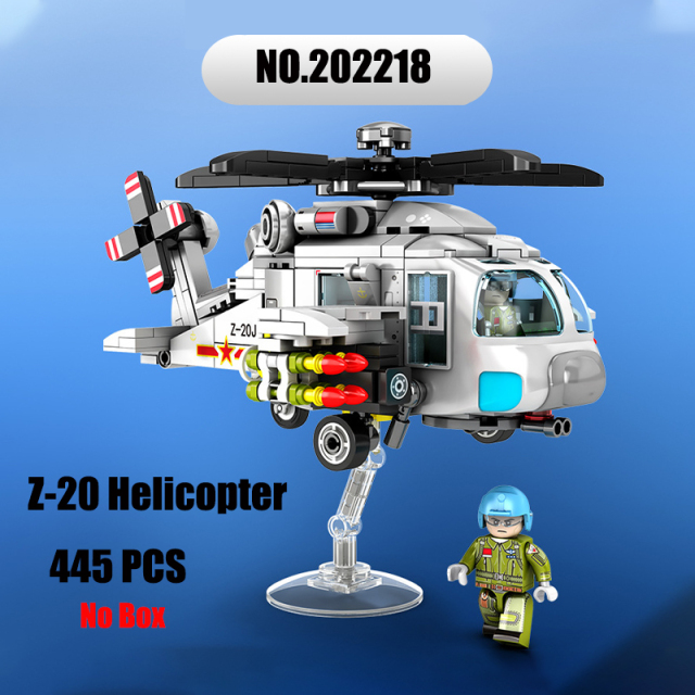 Sembo 202218 MOC Military Building Blocks Multipurpose Carrier-based Fighte 960PCS Gun Minifigure Weapons Toys Children Gifts