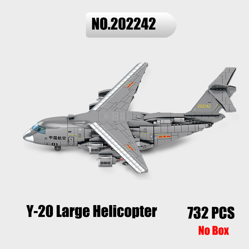 Sembo 202242 MOC Military Building Blocks WZ-10 Armed Helicopter Minifigure 1416PCS Weapons Toys Children Gifts Boys Compatible