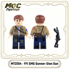 MTZ054 FFI SMG Gunner-Sten Gun