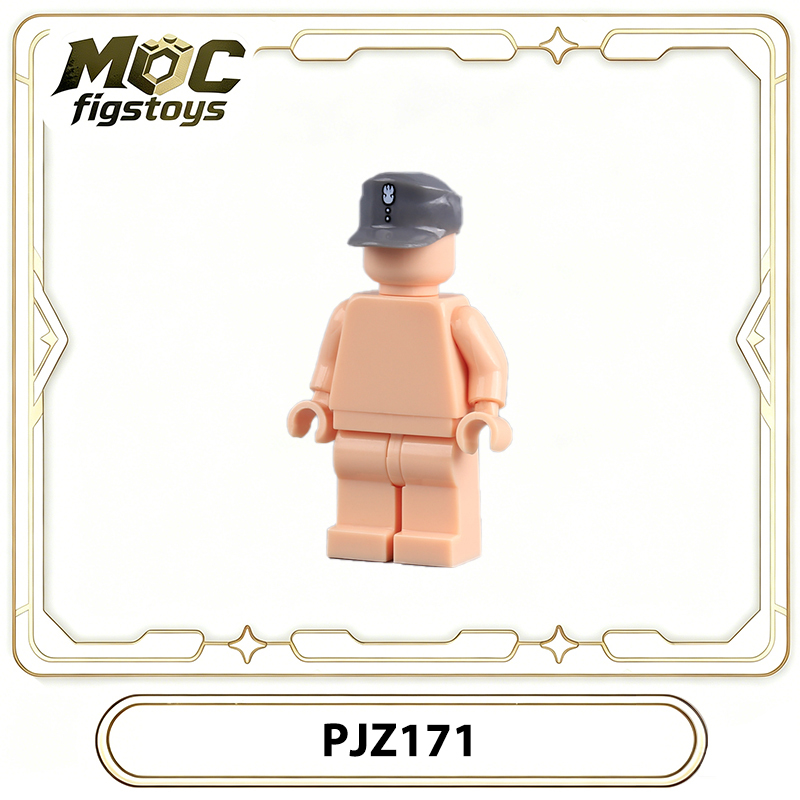 WW2 Polish Home Army Helmet Accessory MTZ058 Minifigure Building Blocks Gear Polish Resistance Military Compatible Toy Gifts PJZ171