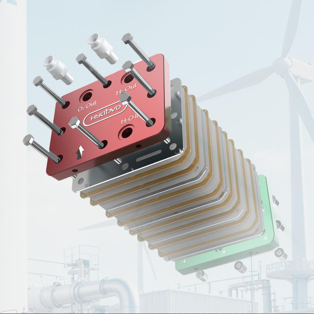Small PEM hydrogen production electrolyzer