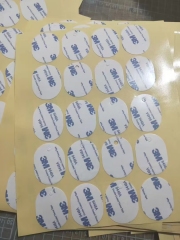 Die Cut Adhesive Dots - Custom Circular Labels for PCB and Electronic Assembly