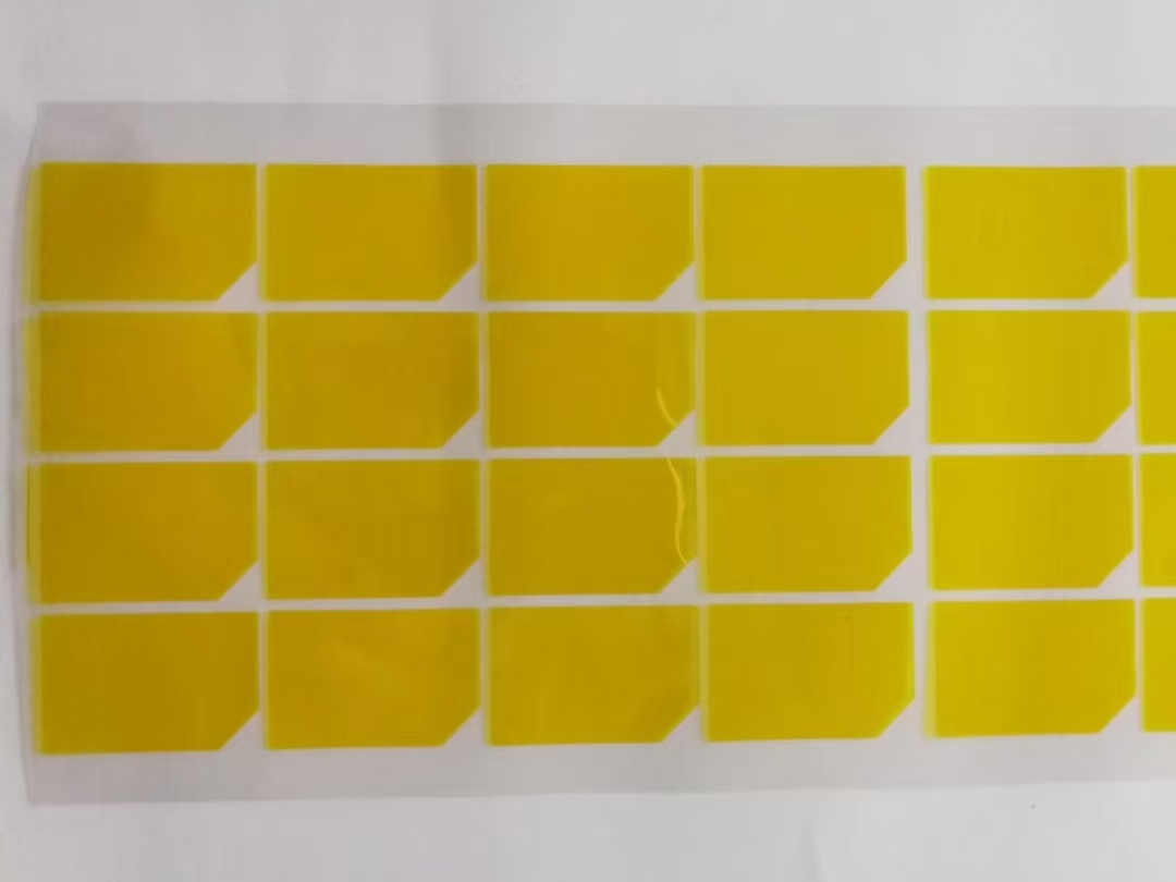 Die Cut Adhesive Dots - Custom Circular Labels for PCB and Electronic Assembly