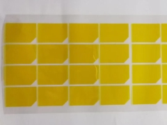 Die Cut Adhesive Dots - Custom Circular Labels for PCB and Electronic Assembly