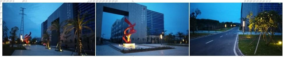 阳江高新区科技企业孵化中心室外景观提升工程施工