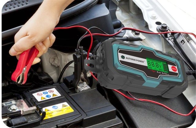 5A Smart Battery Charger 6-Steps(BCA-5000)