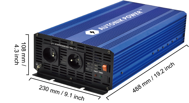 PIS 300W Puer Sine Wave Inverter