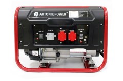 6500W Gasoline/LPG Dual Fuel Generator with Wheels for Field Work