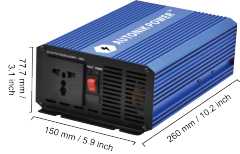 PIT 1500/2000W Puer Sine Wave Inverter