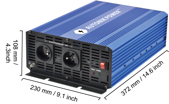 PIT 4000W Puer Sine Wave Inverter