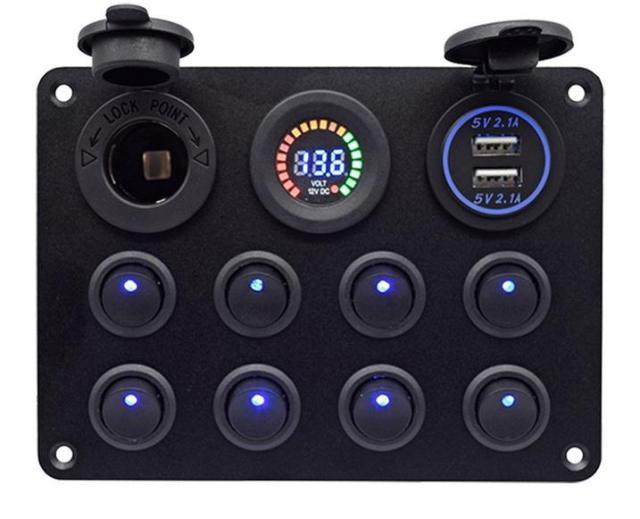 8+1 Panel Switch(T403-0011)