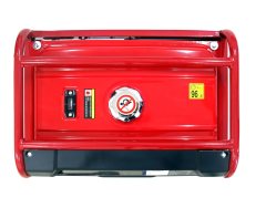 6500W Gasoline/LPG Dual Fuel Generator with Wheels for Field Work