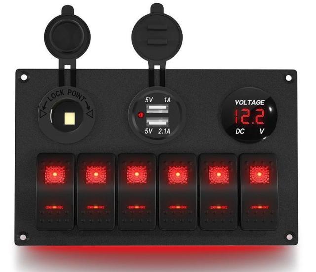 6+1 Panel Switch(T403-0010)