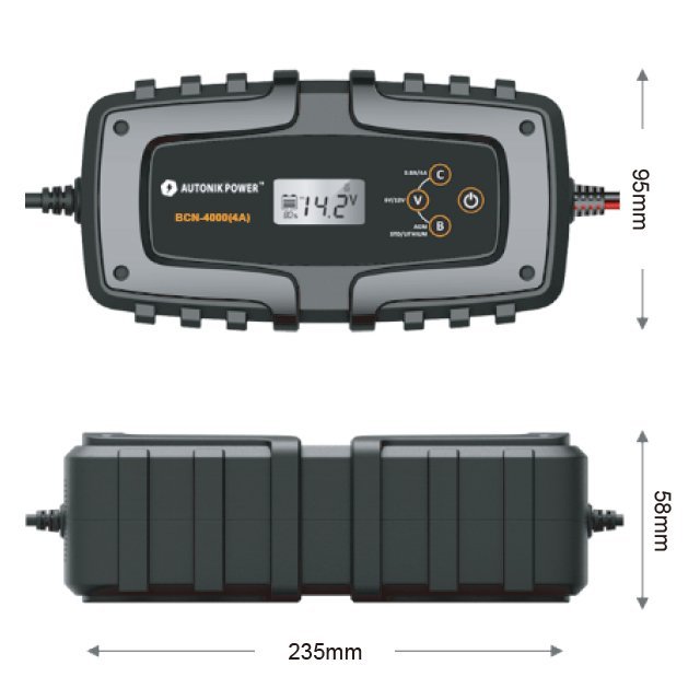 4A Smart Battery Charger(BCN-4000)