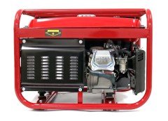 6500W Gasoline/LPG Dual Fuel Generator with Wheels for Field Work