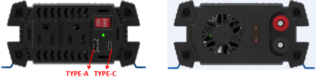500W/1000W Modified Sine Wave Inverter (INT-500)