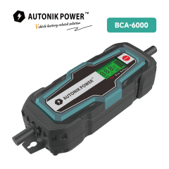 1A 6-Steps Fully Automatic Battery Charger 6V/12V BCA-1000 Battery Charger