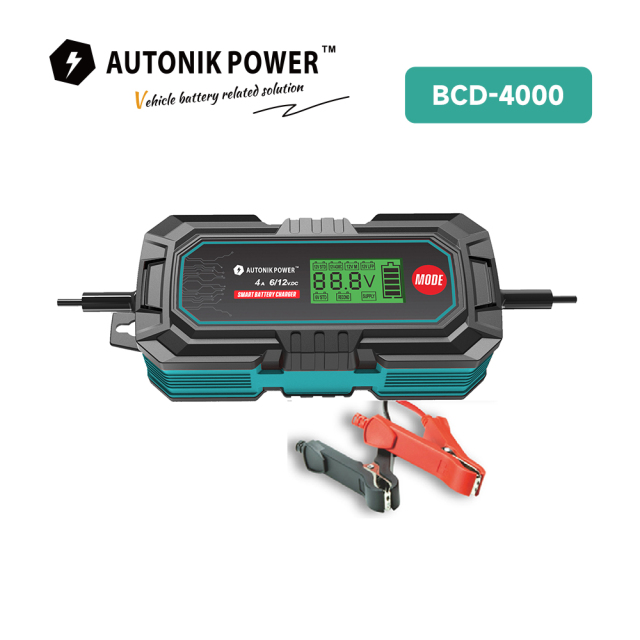 4A Smart Battery Charger 10-Steps(BCD-4000)