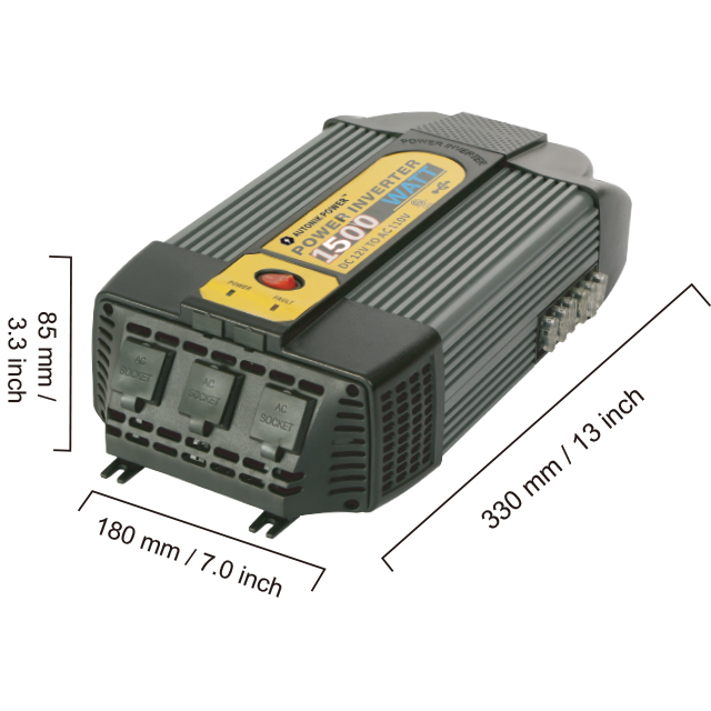 1500W/3000W Modified Sine Wave Inverter(INU-1500)