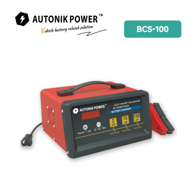 2A/15A/100A battery charger with Engine start(BCS-100)