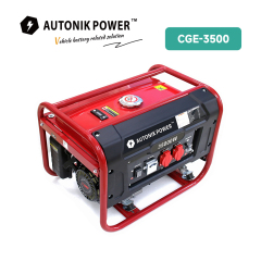 6500W Gasoline/LPG Dual Fuel Generator with Wheels for Field Work