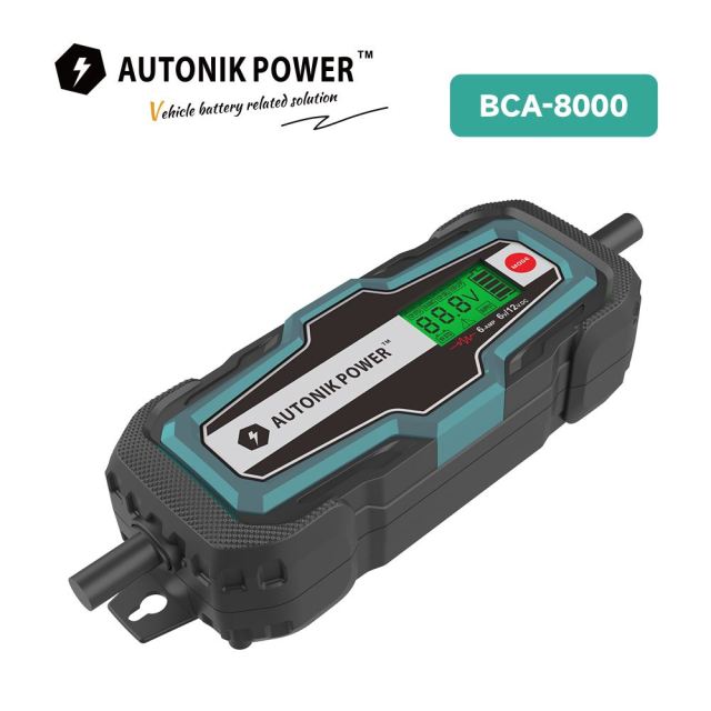 8A Smart Battery Charger 10-Steps(BCA-8000)