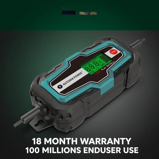 4A Smart Battery Charger 10-Steps(BCA-4000)