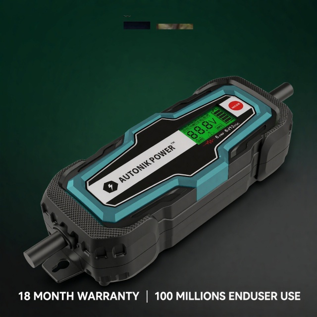 1A 6-Steps Fully Automatic Battery Charger 6V/12V BCA-1000 Battery Charger
