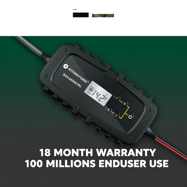 6.5A Smart Battery Charger (BCN-6500)
