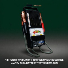 6V/12V 100A Battery Tester(BTM-002)