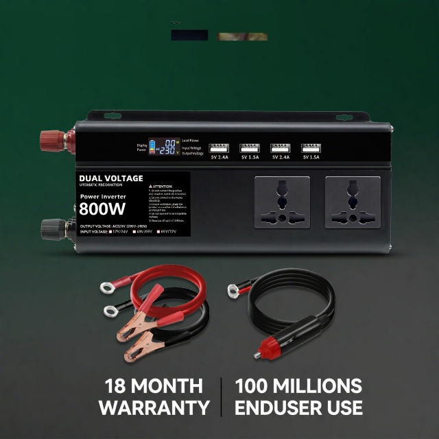 800W Dual Voltage Automatic Recognition Inverter(T107-0058)