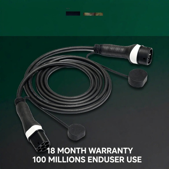 32A Type2 To Type2 EV + Electric Car Charger