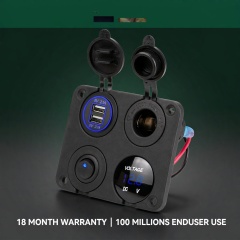 Car Marine Boat RV ATV UTV 7+1 Panel Switch